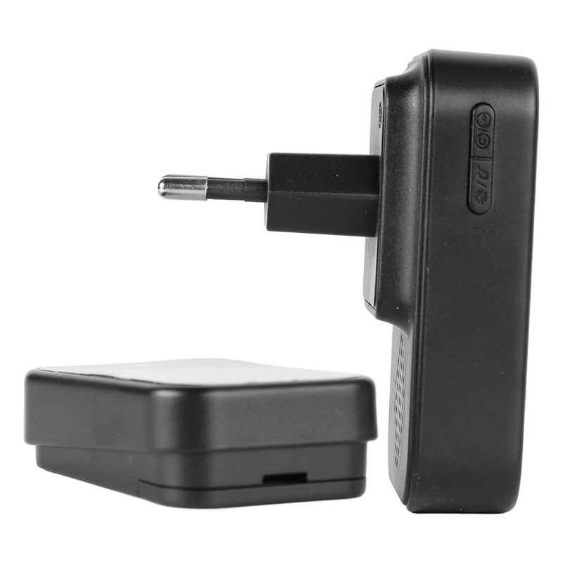 Wireless Doorbell Set Self Powered Generating Waterproof Home Security Doorbell