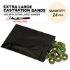 Extra Large Castration Bands Rings for Castrating Cattle Bull Large