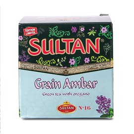 SULTAN TEA Moroccan Ambar in Oregano Loose Green Tea, Herbal Green Teas (Single Pack - 150g)