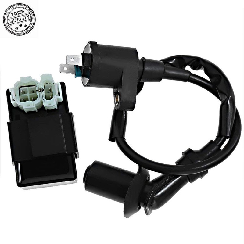 Saihisday Ignition Coil + CDI Box for Honda TRX250X FourTrax