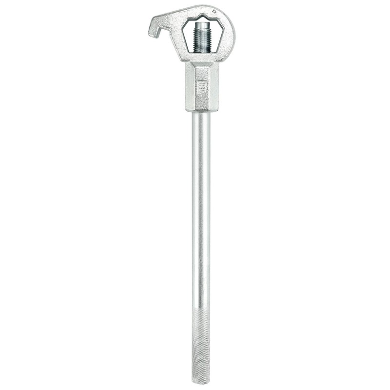 QWORK Heavy Duty Adjustable Hydrant Wrench – Fits 1-1/2" to