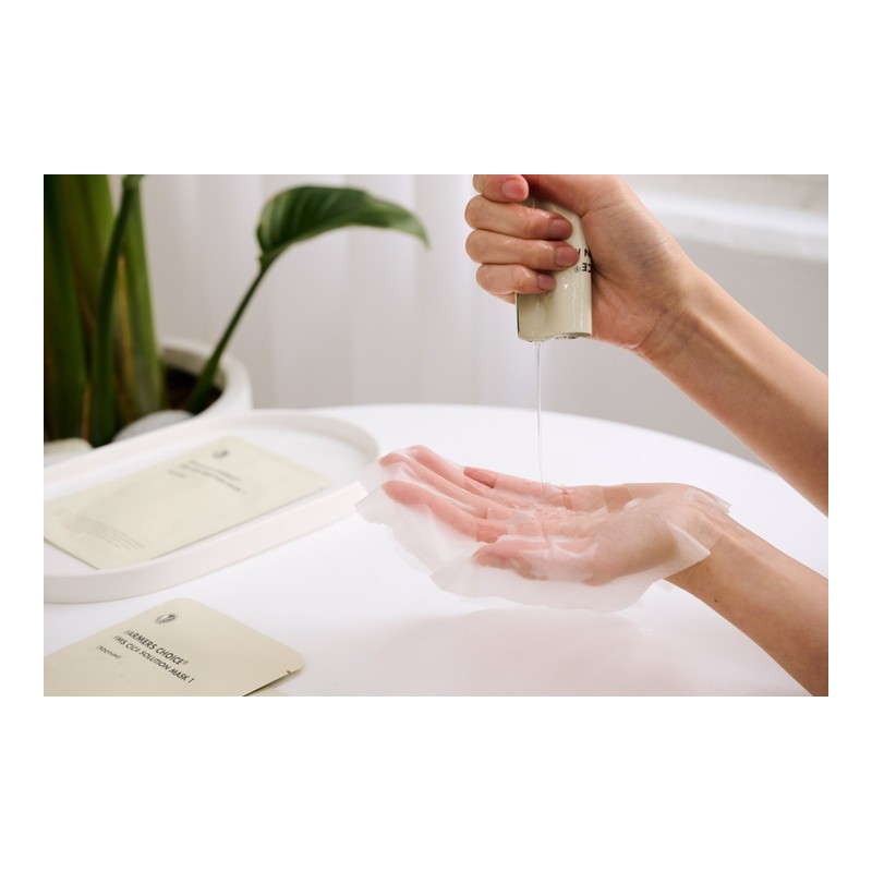 [10 Sheets] Vegan Certified Cica Moisture Soothing Cica Solution Mask