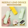 2 Pcs of Needle Threader Tool,Plug-in Needle Threader,Thread Remover Tool,Three-in-One