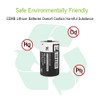 EEMB ER14250 Battery 1/2AA 3.6V Lithium Battery Li-SOCL₂ Non-Rechargeable XL-050F