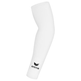 ERIMA Unisex Adult Arm Warmers, White, L