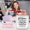 Maybeone Daughter Gifts from Mom Dad - Christmas Valentines Day