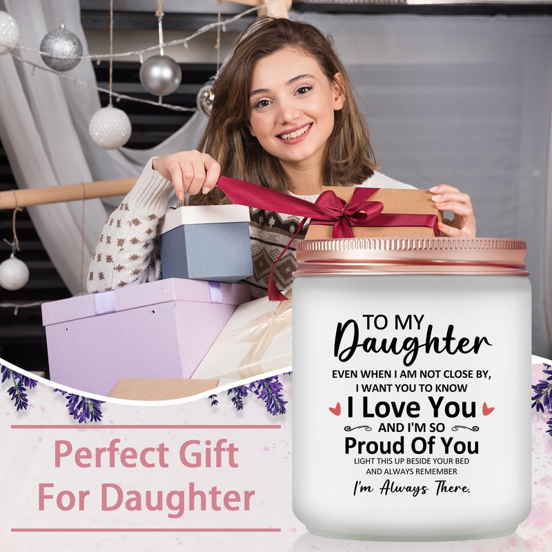Maybeone Daughter Gifts from Mom Dad - Christmas Valentines Day