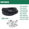 Ynxgzcan 754-05027 954-05027 Drive Belt for Cub Cadet MTD Troy