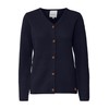 OXMO OXHelga Women's Fine Knit Cardigan Made of 100% Cotton,