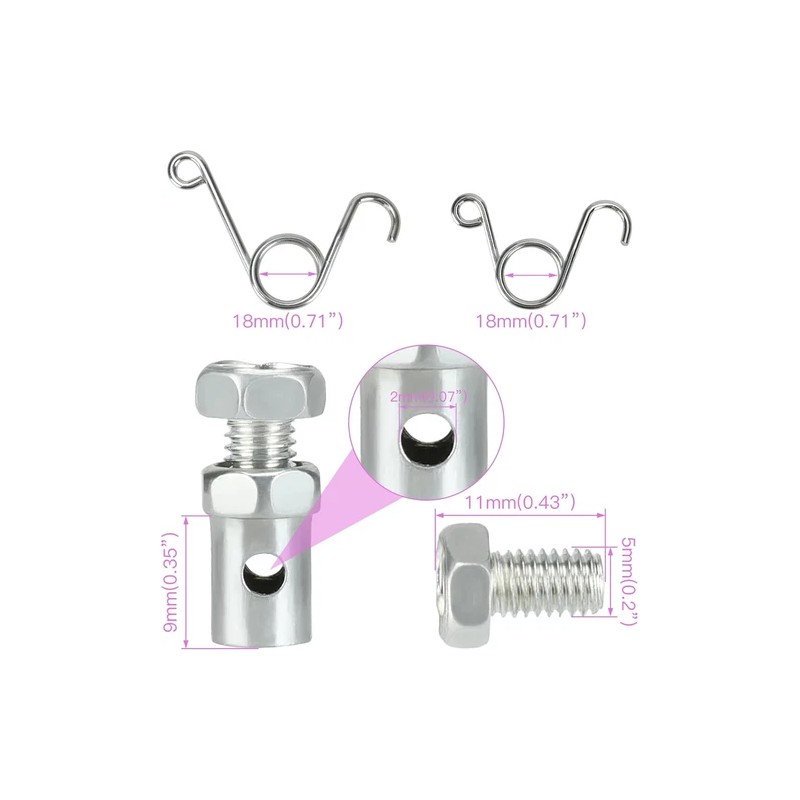 CILOYU 84 inch Go Kart Throttle Cable Kit Replacement for
