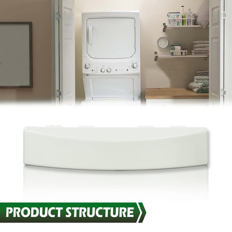 GRAND ORANGE White Solid Door Handle Compatible with GE Dryer