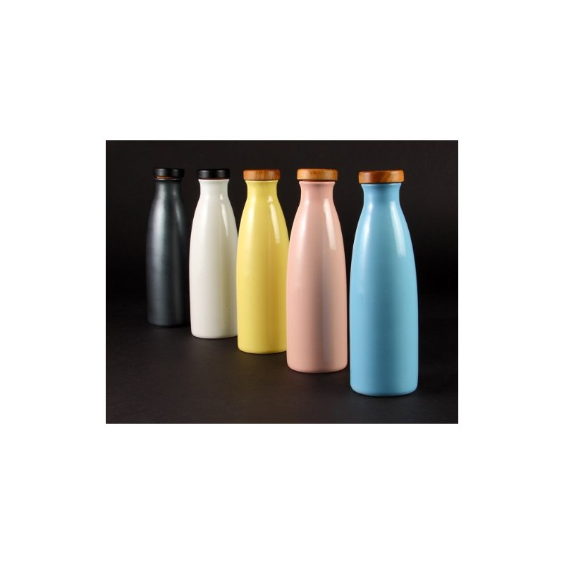 Yamasho Pottery Shigaraki Ware Ion Bottle, Candy Lemon Ion-s3