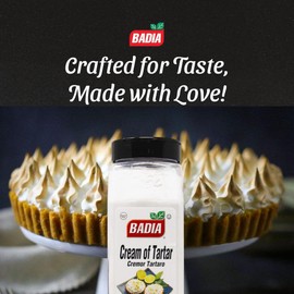 Badia Cream of Tartar, 2 Pounds – Premium Baking Stabilizer & Leavening Agent – Ideal for Fluffy Meringues, Perfect Baked Goods