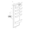 Türdichtung (Markierung 252) Kühlschrank Gefrierschrank 4902423900 Beko