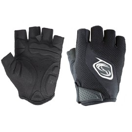 Seibertron Men's/Women's Half Finger/Fingerless Cycling MTB Gloves Road Racing Bicycle Gloves Biking Gloves Gel Pad Riding Gloves Black XL