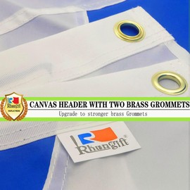 Both sides Indoor/Outdoor Canada Quebec Flag 3x5 Ft Large,Quadruple Stitched Fly Ends 100D Heavy Polyester, Vivid Color Canadian Province QC Flags 36x60inch