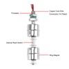 100mm Dual Ball Float Switch with Wire Liquid Water Level