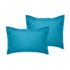 Turquoise Oxford Pillowcase Set (2 Pieces), 80 x 80 +