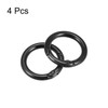 sourcing map Round Spring O Rings, 25mm/ 0.98" Trigger Buckle