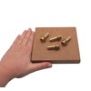 SKIR'CO 4 pcs Male Thread Barb Brass Fitting 1/4" x