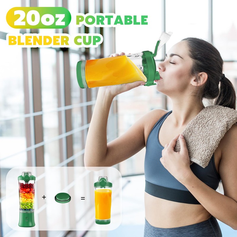 Portable Blender Personal Juicer for Shakes and Smoothies - 20