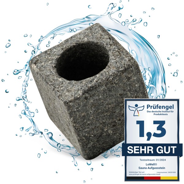 LoWell® Sauna Infusion Stone - Sauna Accessory for the Ideal