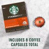 Starbucks Colombia Medium Roast for Nespresso Vertuo Capsules, 4 Boxes
