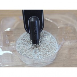 Car Emergency Hammer with Test Glass - Portable Vehicle Escape Tool Window Breaker Mini Hammer 1pc/Black