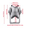 Stainless Steel Groove Wheel Heavy Duty Track Wheel Rigid Roller
