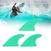 3Pcs Surfboard Fins PVC Thruster Fins Surfing Board Accessories for