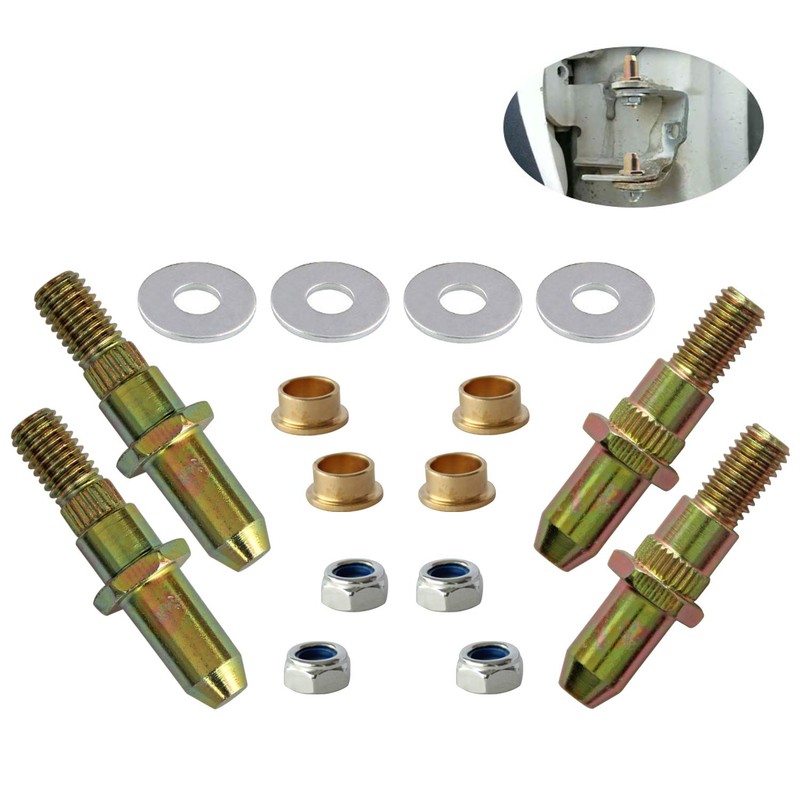 LEDAUT Door Hinge Pin and Bushing Repair Kits for 1999-up