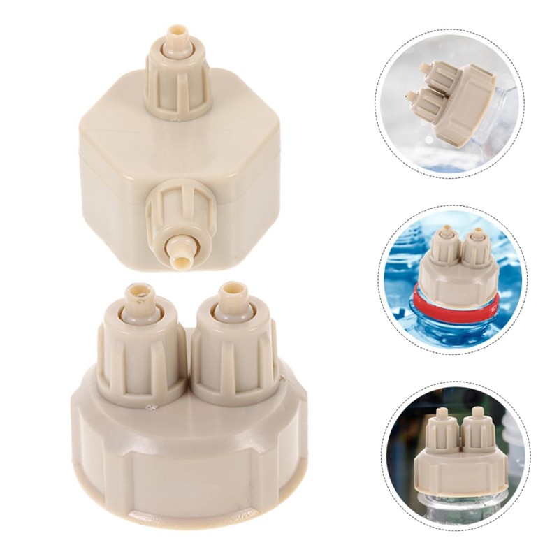 BESPORTBLE 4pcs DIY Co2 Generator Bottle Caps for Aquarium Replaceable