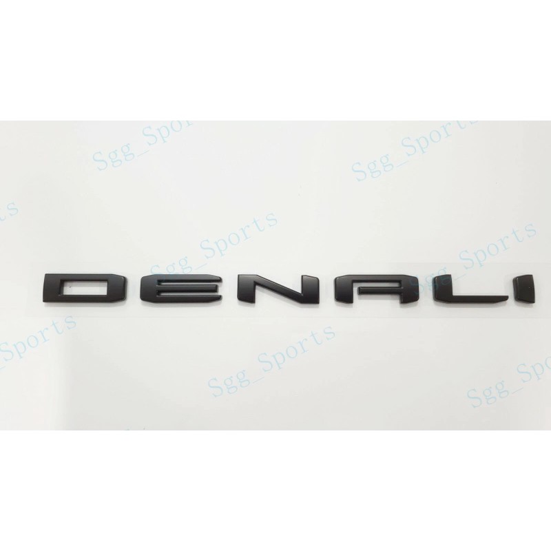 GMC 1pc GMC 2021-2023 Yukon Yukon XL Matte Black Rear