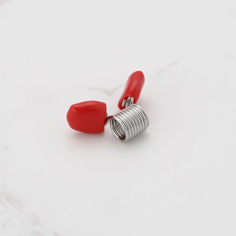 SG Store 10pcs Small Bead Stoppers Stainless Steel Bead Stoppers