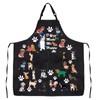 BNQL Dog Grooming Apron Cute Dog Apron Puppy Dog Waterproof