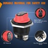 Nilight Battery Disconnect Switch 200A Master Disconnect Isolator 12V-48V On