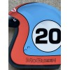 steve mcqueen RACING open face Helmet Style Sign lemans daytona