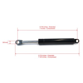 The ROP Shop | Shock Damper for Scag Liberty Z SZL52-24KT (K7200400-K7299999) Zero - Turn Mower