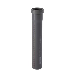 Ostendorf HTsafe HT Pipe with Sleeve DN 50 mm 250 mm, Grey, DN 50 x 250 mm
