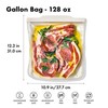 OXO Good Grips Silicone Reusable Bag – Gallon Bag (128