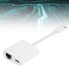 PUSOKEI USB C to Ethernet Adapter, USB C to RJ45