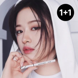 Clio [1+1] Sharp So Simple Waterproof Pencil Liner 24AD [Giveaway] Crystal Glam Tint Mini (Random), 005 Ash Brown/004 Dark Brown / 클리오 [1+1]샤프 쏘 심플 워터프루프 펜슬 라이너 24AD [증정]크리스탈글램틴트미니(랜덤), 005 애쉬 브라운/004 다크 브라운