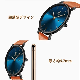 Ben Nevis Watch, Simple, Stylish, Thin Design, Casual, Date Display, Waterproof, Analog, Quartz Watch