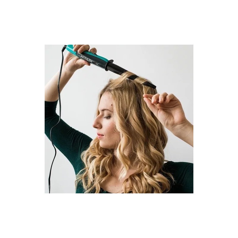 Revlon Rizadora De Cabello Revlon Triple Cerámica Ferro Tenaza Pelo