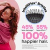 Wet Brushウェットブラシ ミニ デタングラー ヘアブラシ パープル (砂漠の残光) - もつれを解く旅行ヘアブラシ -