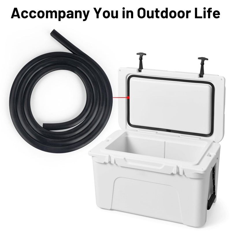 6 ft Cooler Lid Gasket Replacement for Yeti 20qt and