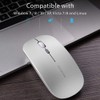 Q5 Slim Rechargeable Wireless Mouse, 2.4G Portable Optical Silent Ultra