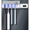 Toothbrush Cleaner, Toothbrush Sanitizer, UV-C Rechargeable Wall Mounted Toothbrush Holder