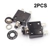 mxuteuk 2Pcs 30Amp Circuit Breakers Push Button Manual Reset 125/250V