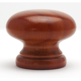Wake Sangyo TW-011 Wooden Knobs, Dark Brown, 1.8 inches (45 mm), Interior Decoration, Furniture, Handle, Picking